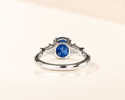 Cornflower Blue Sapphire Ring - Ramzi & Co.®