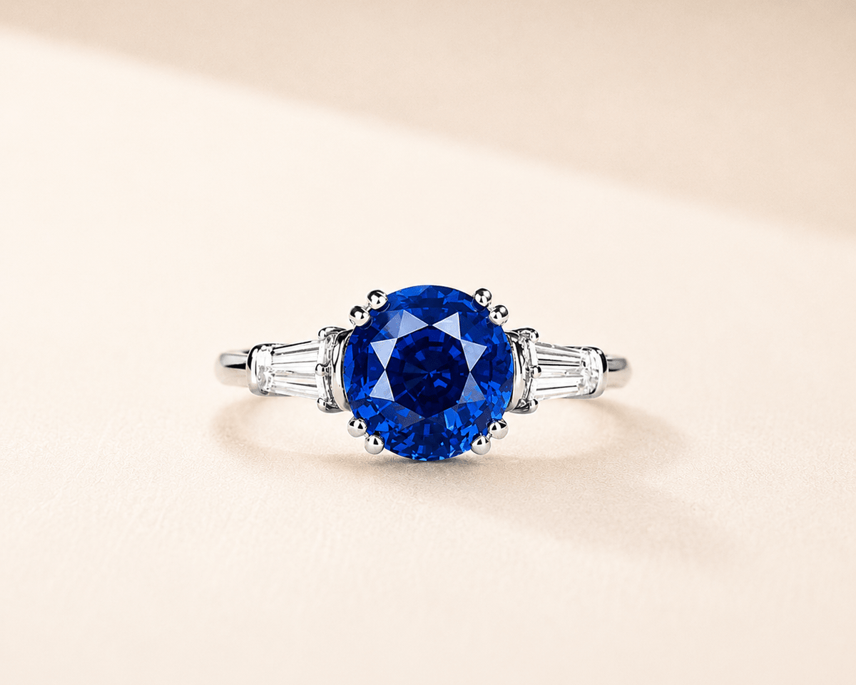 Cornflower Blue Sapphire Ring - Ramzi & Co.®
