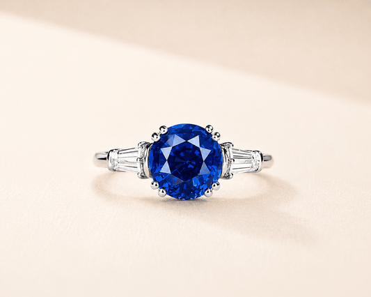 Cornflower Blue Sapphire Ring - Ramzi & Co.®