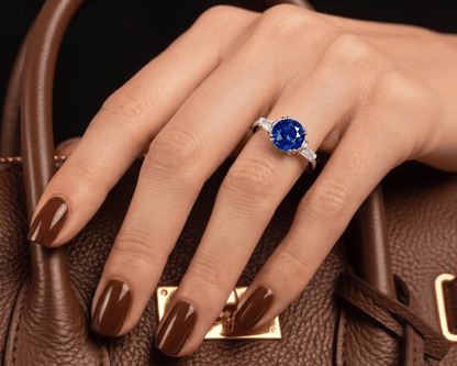 Cornflower Blue Sapphire Ring - Ramzi & Co.®