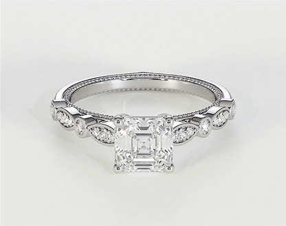 Daisy - Asscher - Engagement Rings - Ramzi & Co.®