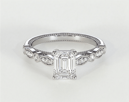 Daisy - Emerald - Engagement Rings - Ramzi & Co.®