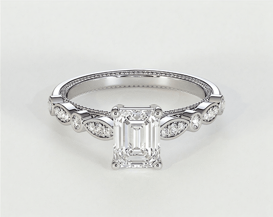 Daisy - Emerald - Engagement Rings - Ramzi & Co.®