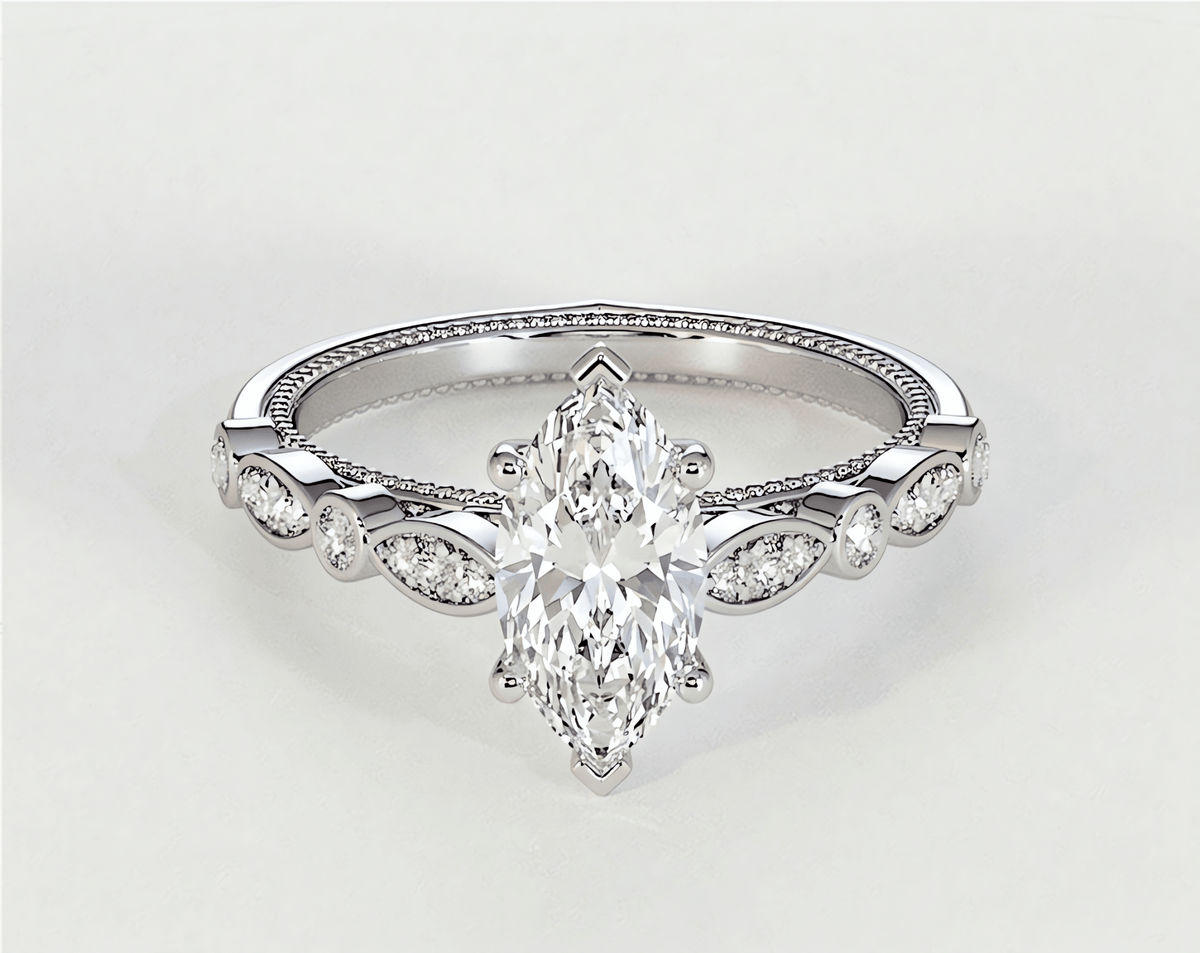 Daisy - Marquise - Engagement Rings - Ramzi & Co.®