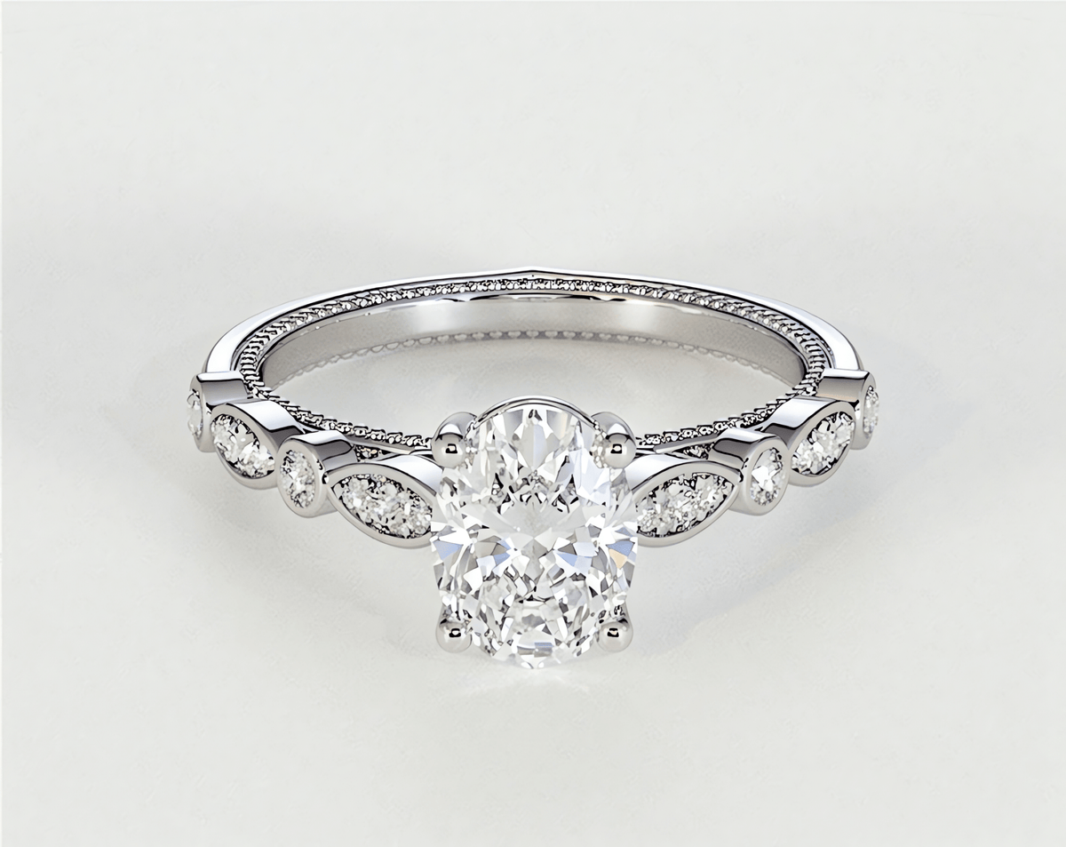 Daisy - Oval - Engagement Rings - Ramzi & Co.®
