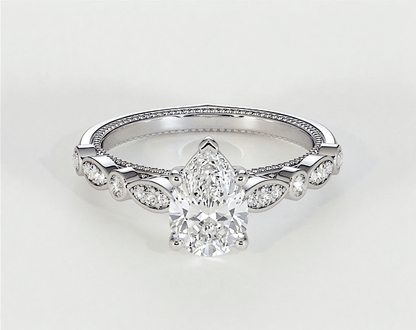 Daisy - Pear - Engagement Rings - Ramzi & Co.®