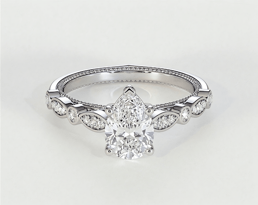 Daisy - Pear - Engagement Rings - Ramzi & Co.®