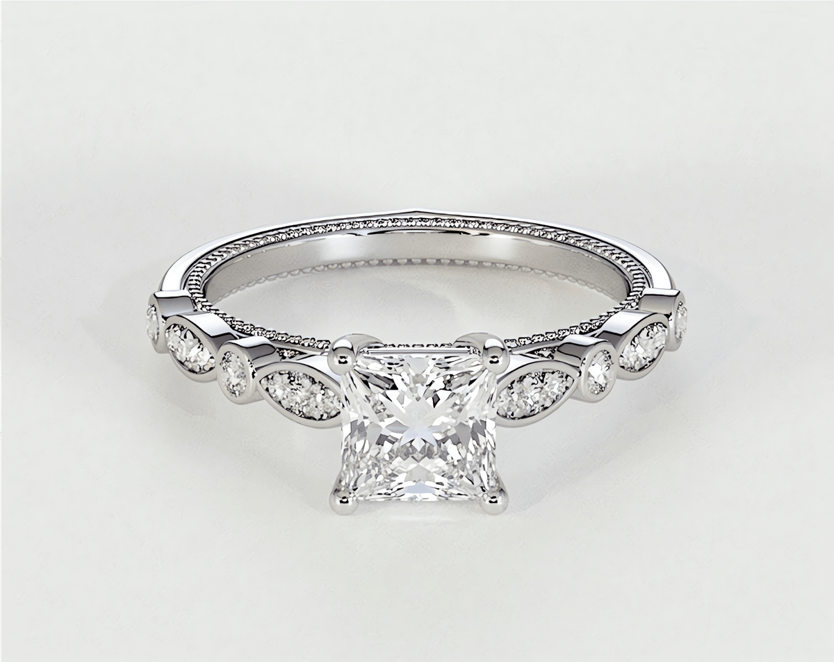 Daisy - Princess - Engagement Rings - Ramzi & Co.®