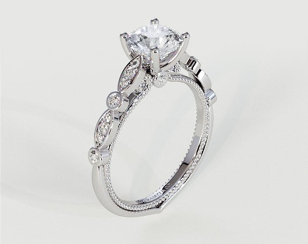 Daisy - Radiant - Engagement Rings - Ramzi & Co.®