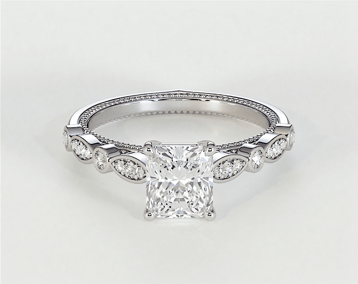 Daisy - Radiant - Engagement Rings - Ramzi & Co.®