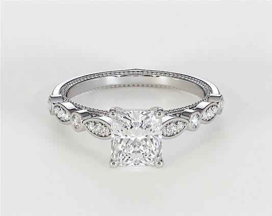 Daisy - Radiant - Engagement Rings - Ramzi & Co.®