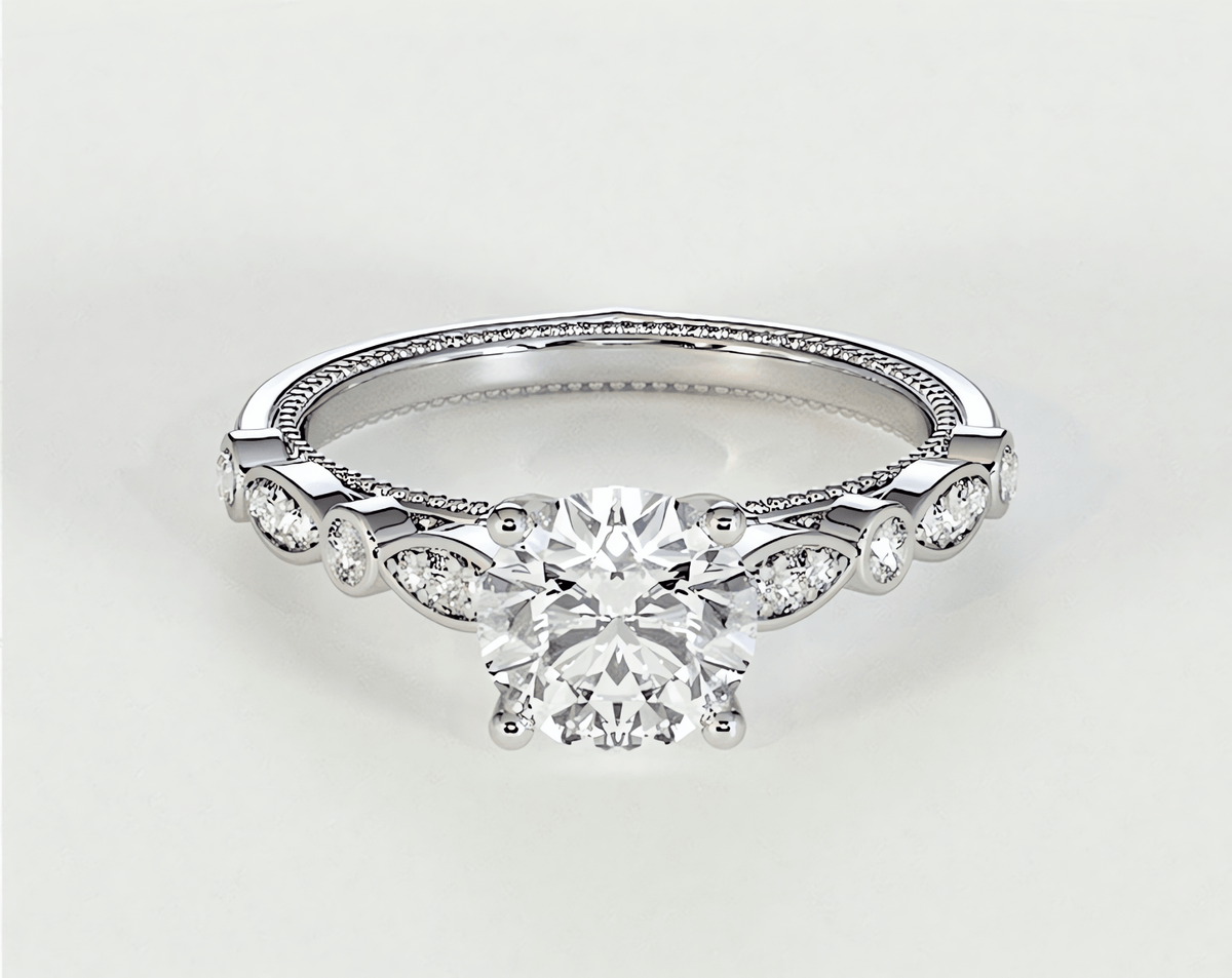 Daisy - Round - Engagement Rings - Ramzi & Co.®