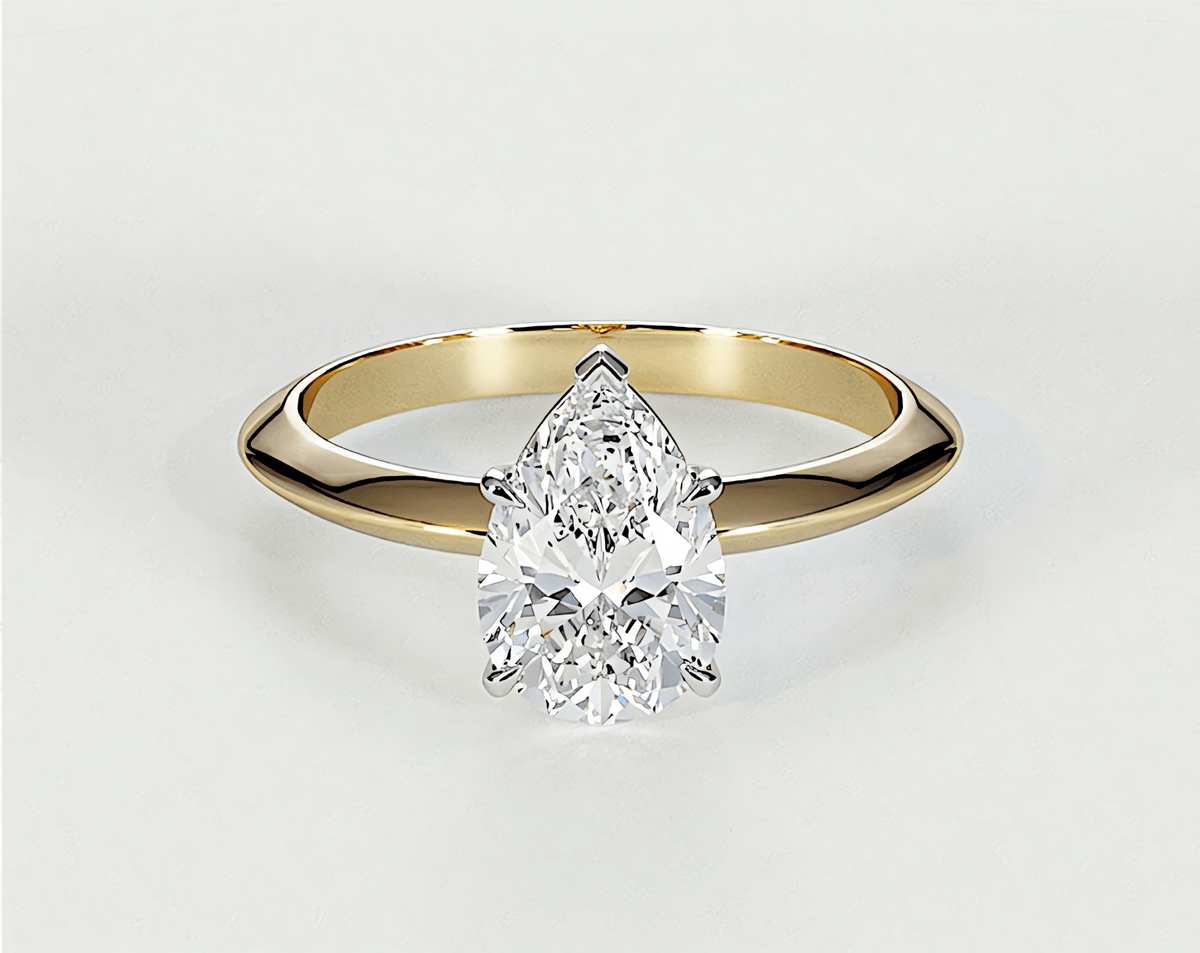 Danielle - Pear - Engagement Rings - Ramzi & Co.®