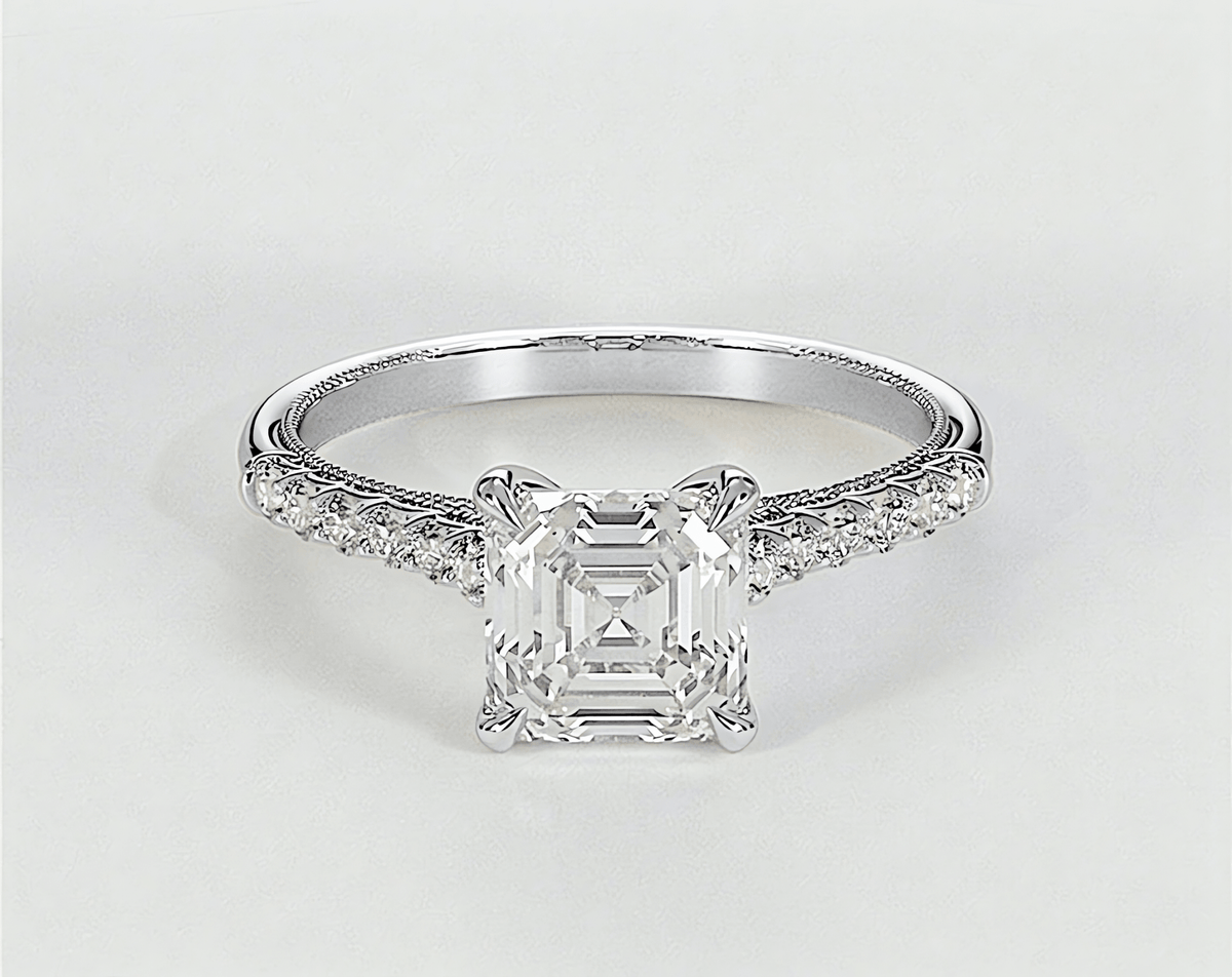 Delilah - Asscher - Engagement Rings - Ramzi & Co.®