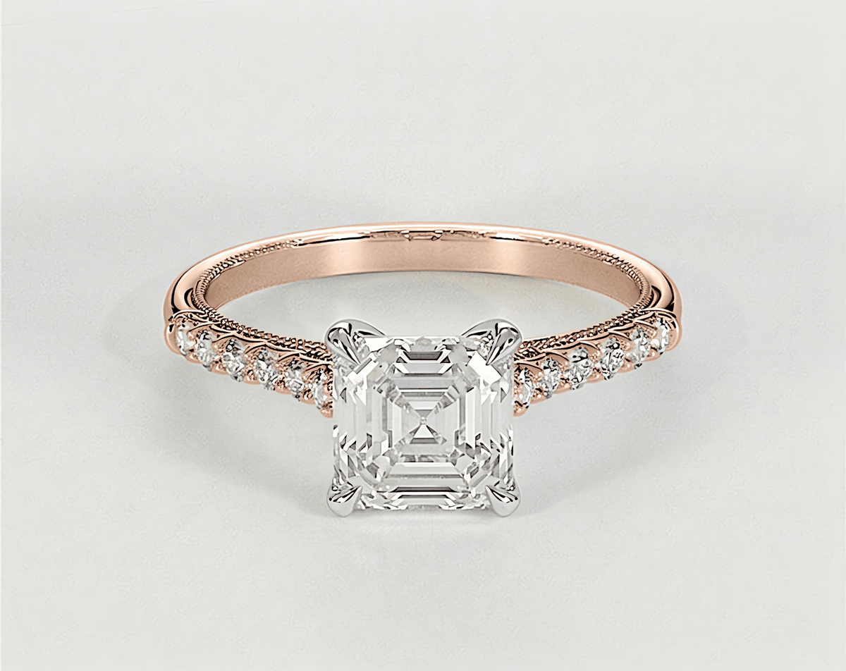 Delilah - Asscher - Engagement Rings - Ramzi & Co.®
