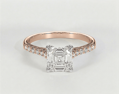 Delilah - Asscher - Engagement Rings - Ramzi & Co.®