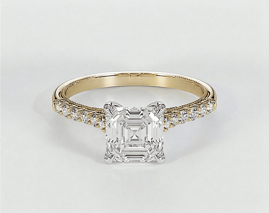 Delilah - Asscher - Engagement Rings - Ramzi & Co.®