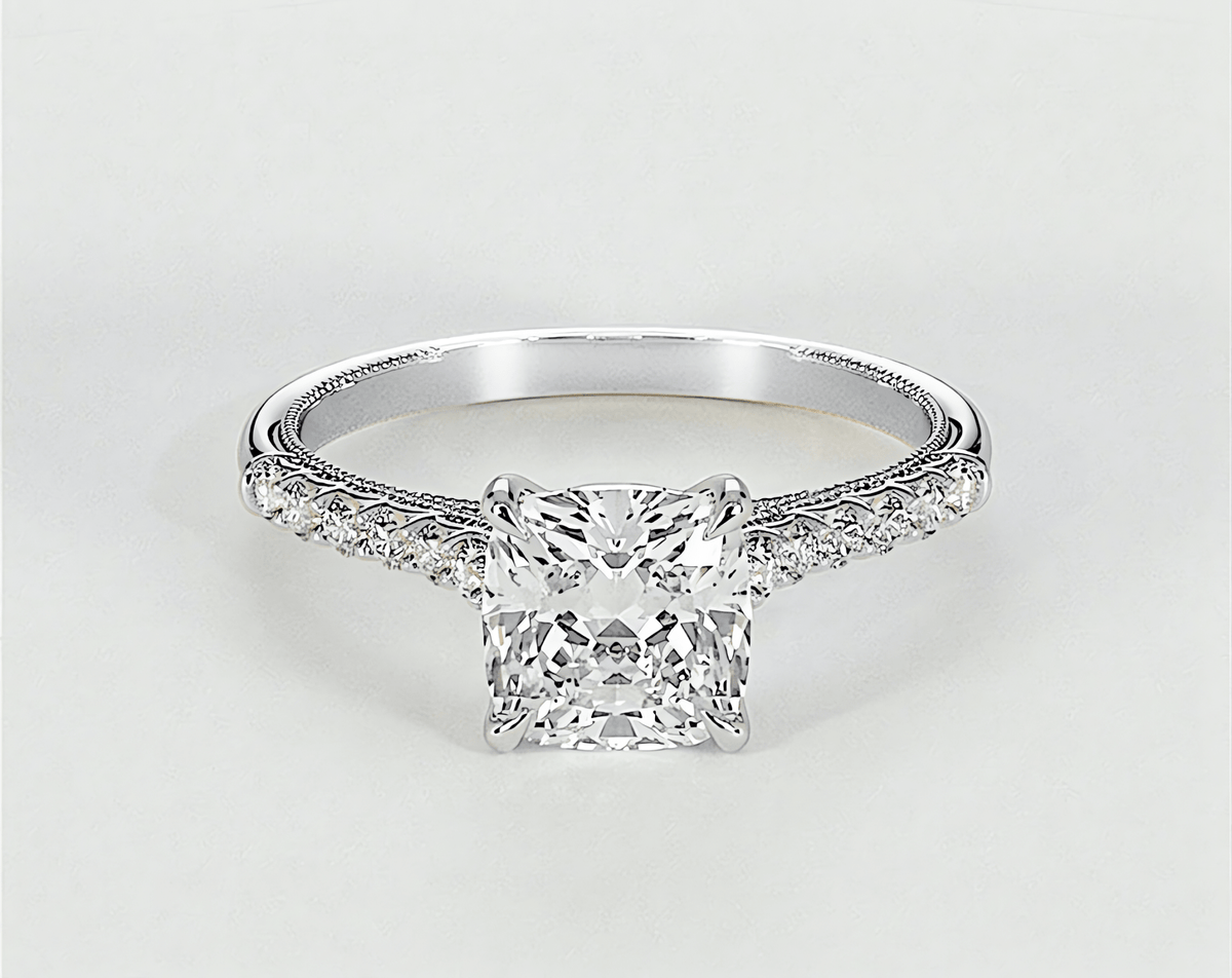 Delilah - Cushion - Engagement Rings - Ramzi & Co.®