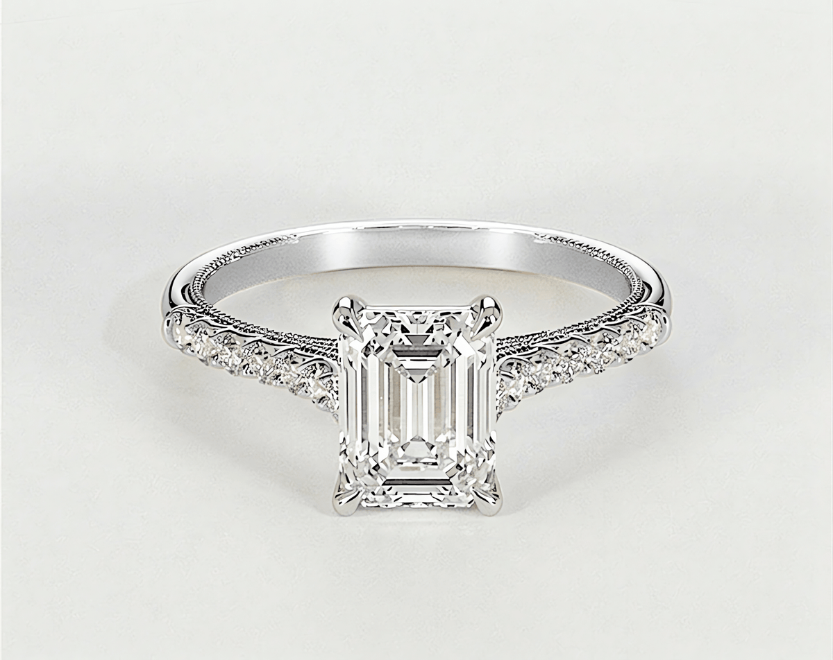 Delilah - Emerald - Engagement Rings - Ramzi & Co.®