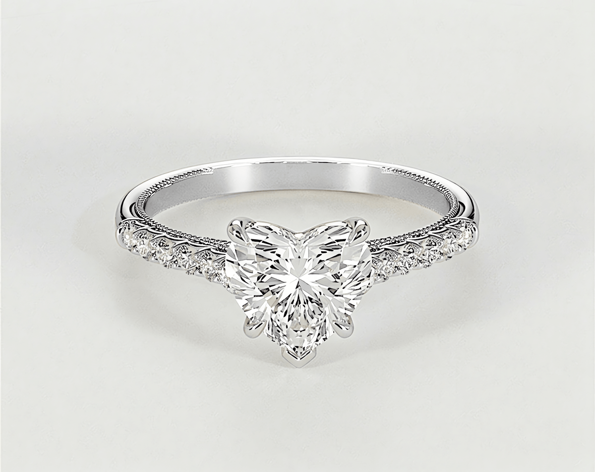 Delilah - Heart - Engagement Rings - Ramzi & Co.®