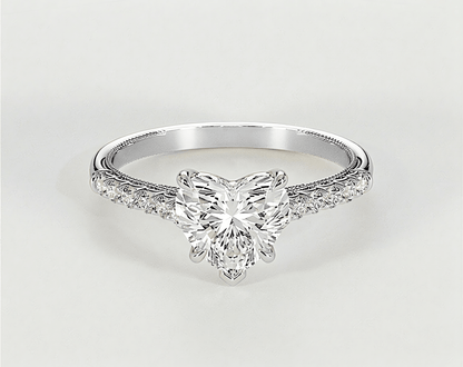 Delilah - Heart - Engagement Rings - Ramzi & Co.®