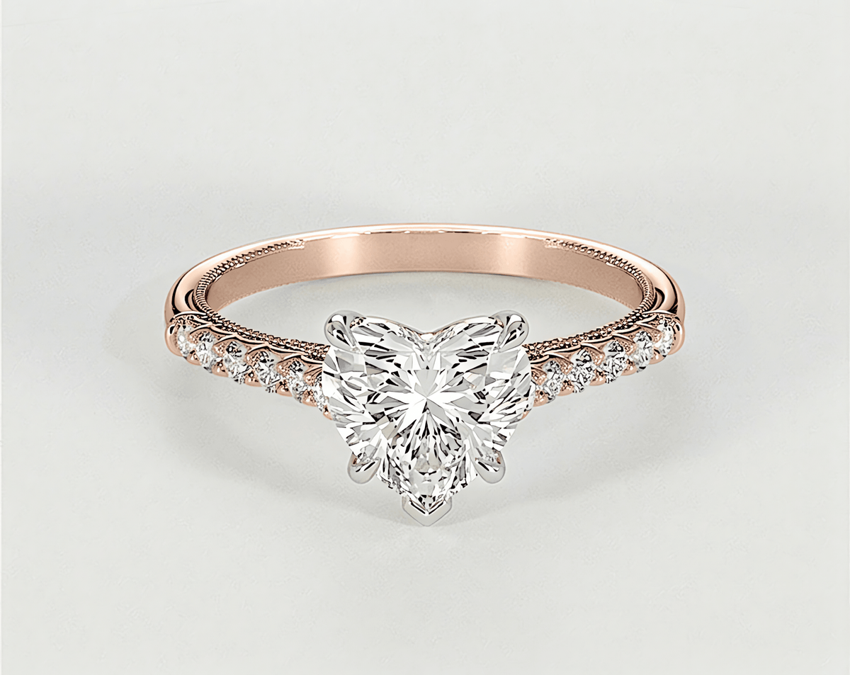Delilah - Heart - Engagement Rings - Ramzi & Co.®