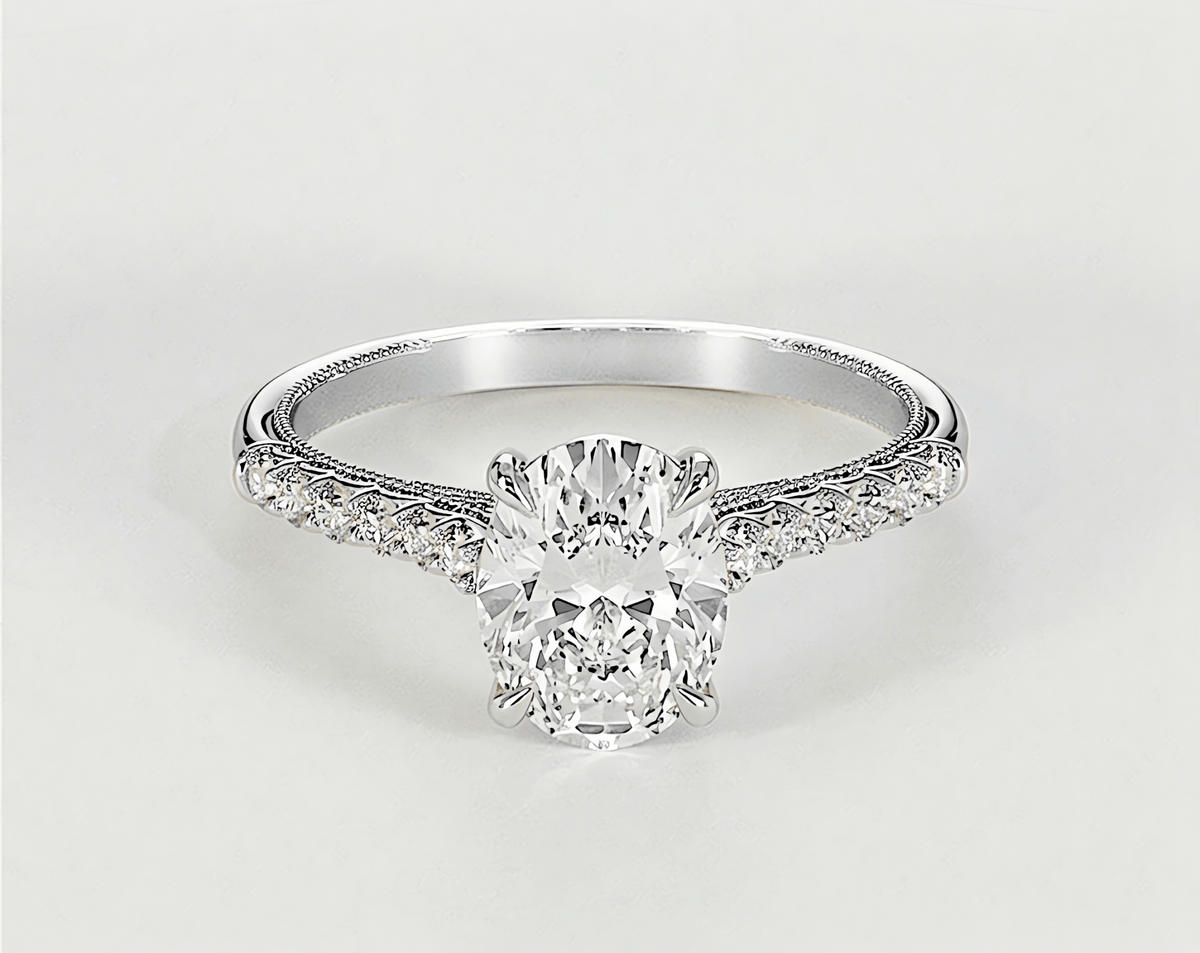 Delilah - Oval - Engagement Rings - Ramzi & Co.®