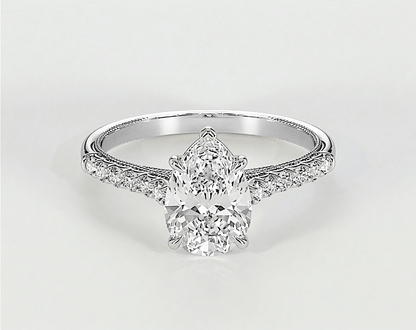 Delilah - Pear - Engagement Rings - Ramzi & Co.®