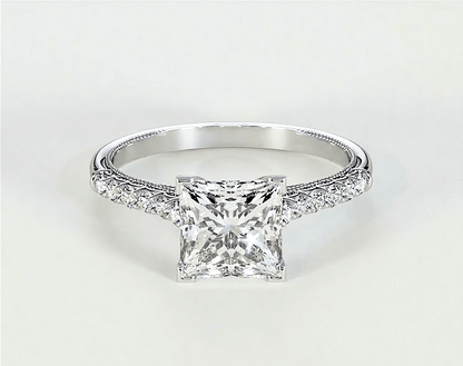 Delilah - Princess - Engagement Rings - Ramzi & Co.®
