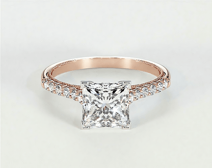 Delilah - Princess - Engagement Rings - Ramzi & Co.®