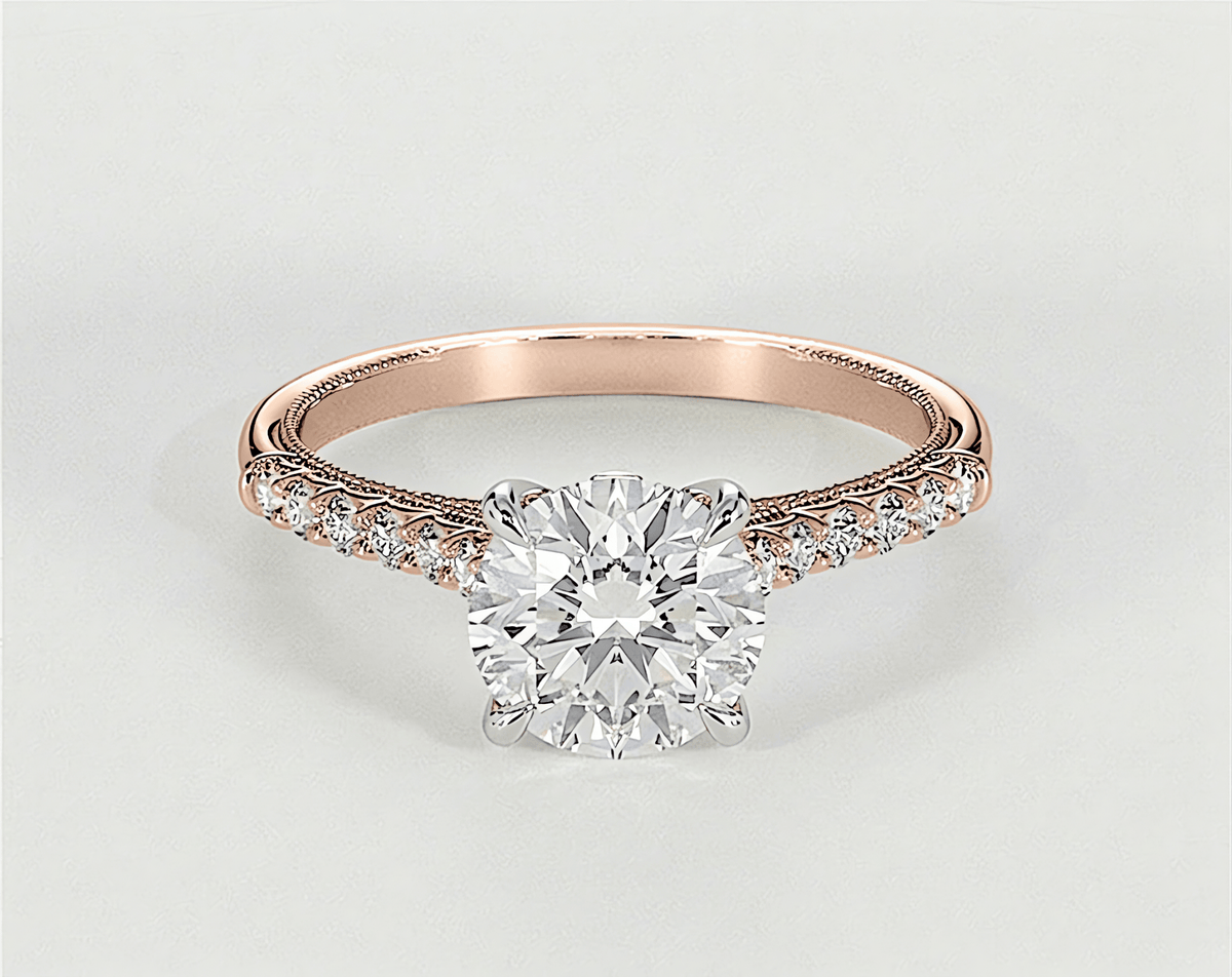 Delilah - Round - Engagement Rings - Ramzi & Co.®