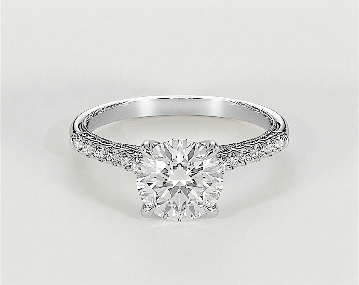 Delilah - Round - Engagement Rings - Ramzi & Co.®