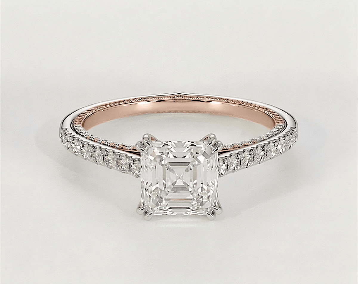 Diana - Asscher - Engagement Rings - Ramzi & Co.®