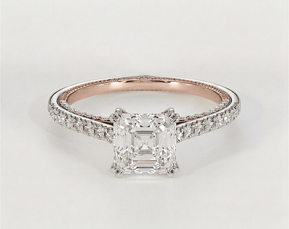 Diana - Asscher - Engagement Rings - Ramzi & Co.®