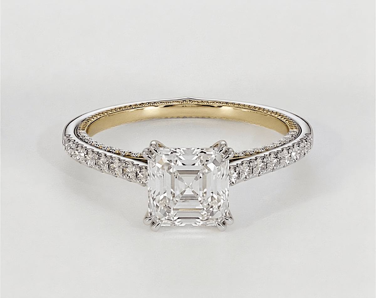 Diana - Asscher - Engagement Rings - Ramzi & Co.®