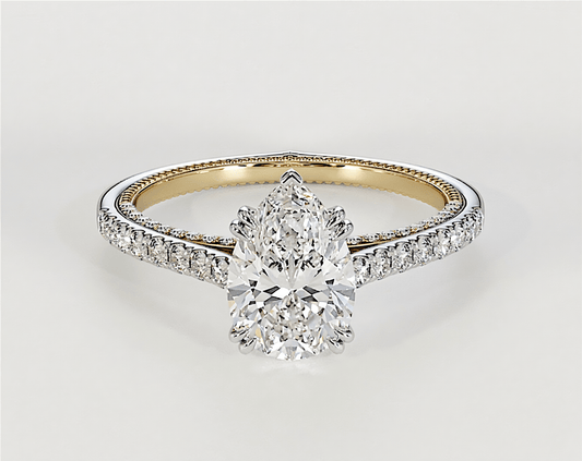 Diana - Pear - Engagement Rings - Ramzi & Co.®