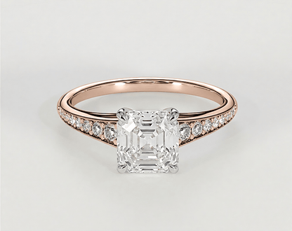 Edith - Asscher - Engagement Rings - Ramzi & Co.®