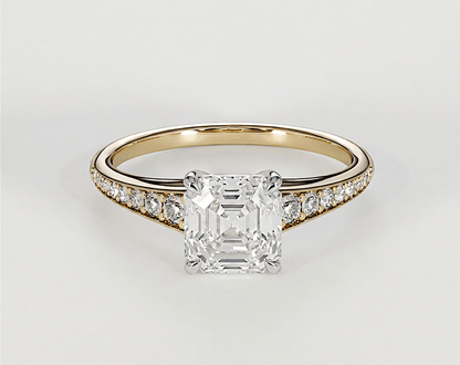 Edith - Asscher - Engagement Rings - Ramzi & Co.®