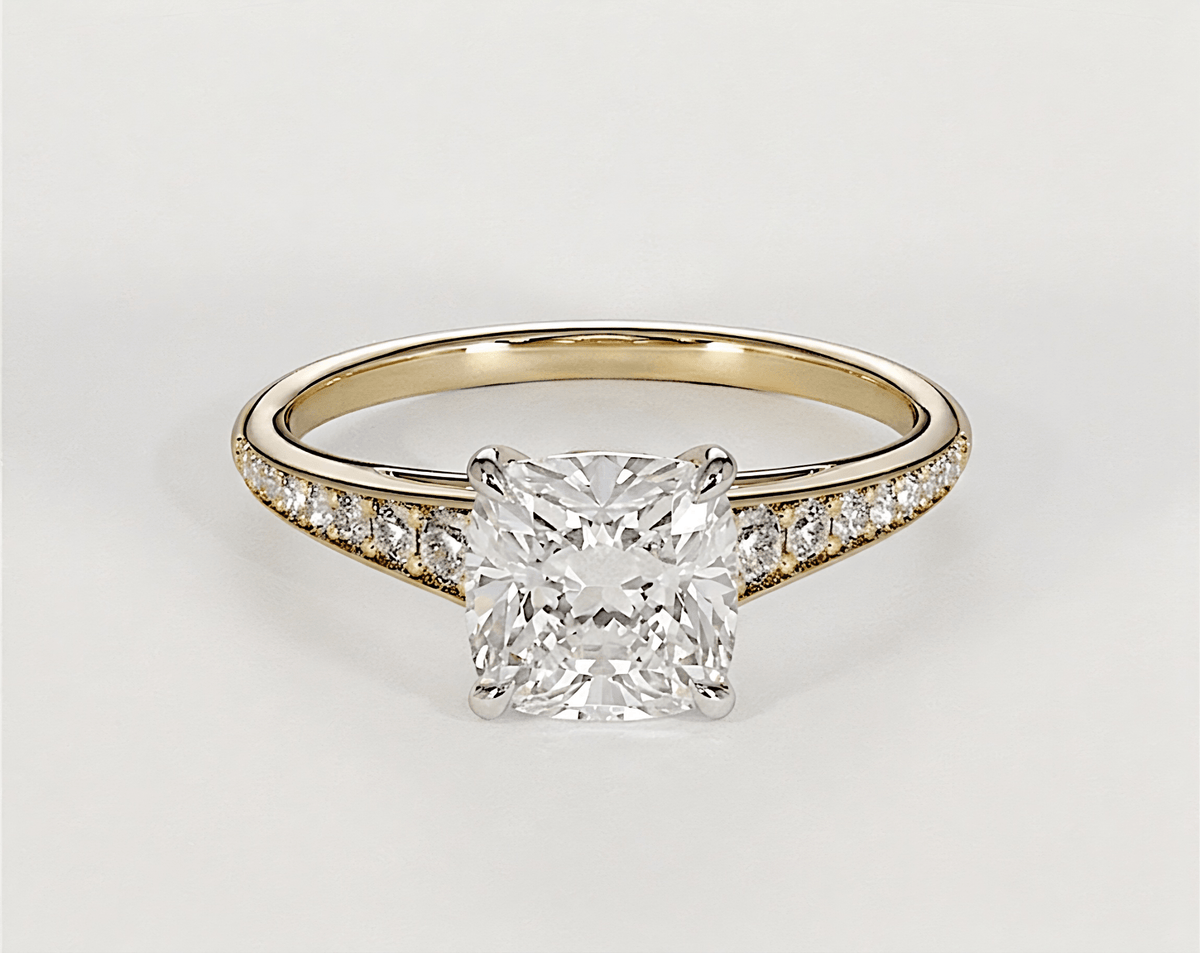 Edith - Cushion - Engagement Rings - Ramzi & Co.®