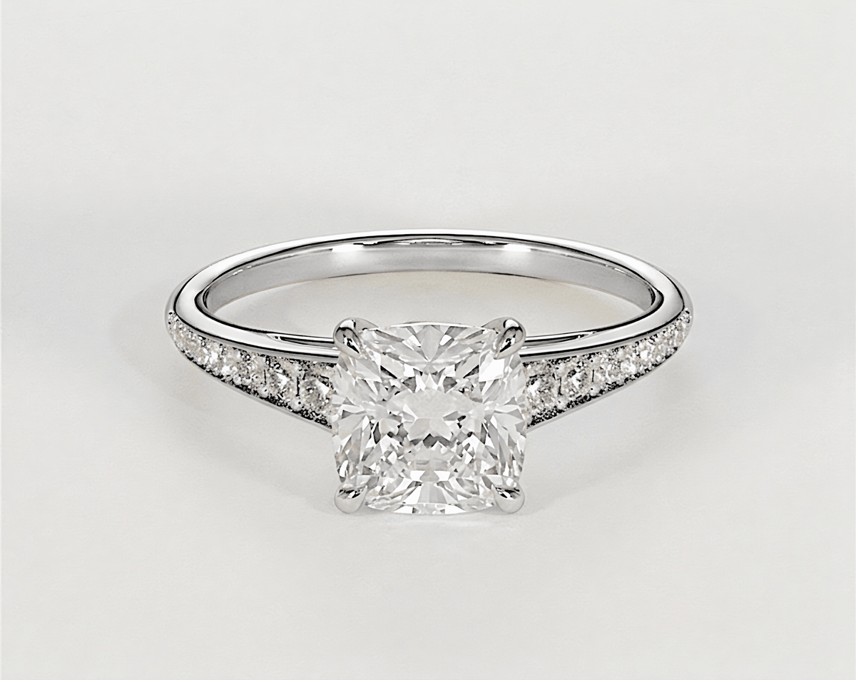 Edith - Cushion - Engagement Rings - Ramzi & Co.®