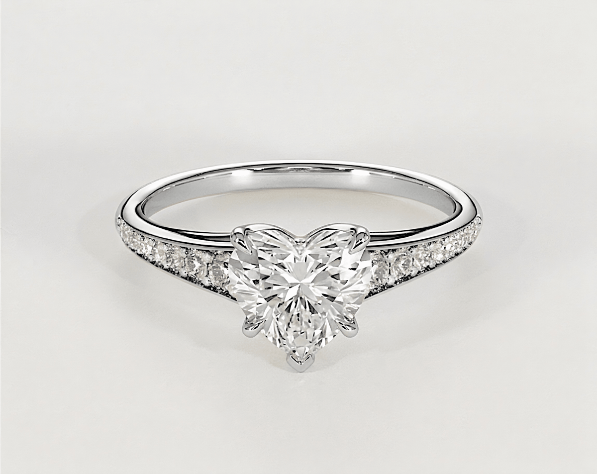 Edith - Heart - Engagement Rings - Ramzi & Co.®