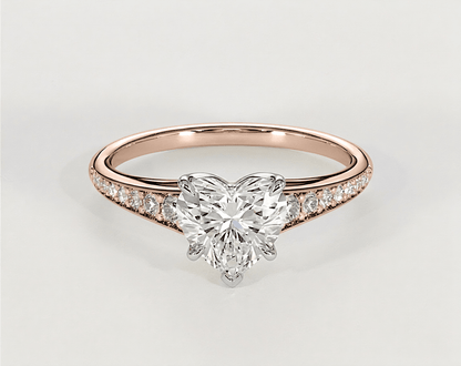 Edith - Heart - Engagement Rings - Ramzi & Co.®