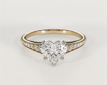 Edith - Heart - Engagement Rings - Ramzi & Co.®