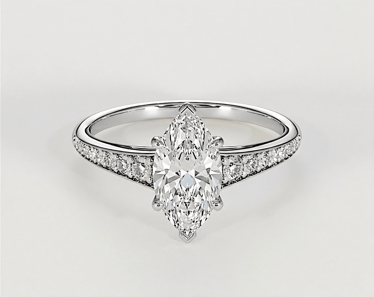 Edith - Marquise - Engagement Rings - Ramzi & Co.®