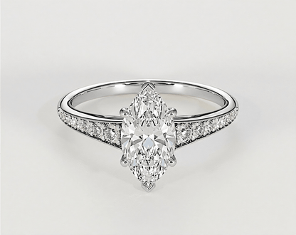 Edith - Marquise - Engagement Rings - Ramzi & Co.®