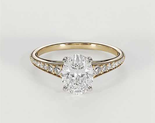 Edith - Oval - Engagement Rings - Ramzi & Co.®