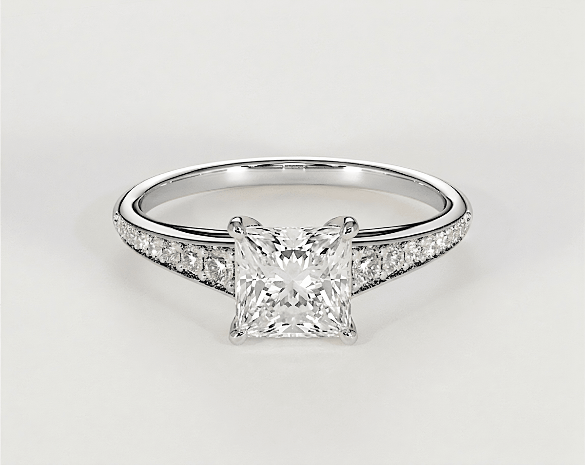 Edith - Princess - Engagement Rings - Ramzi & Co.®
