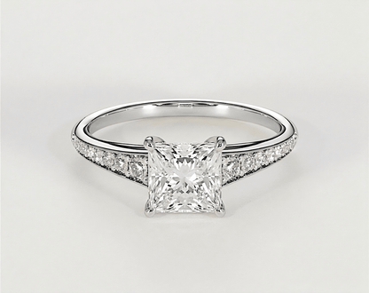 Edith - Princess - Engagement Rings - Ramzi & Co.®