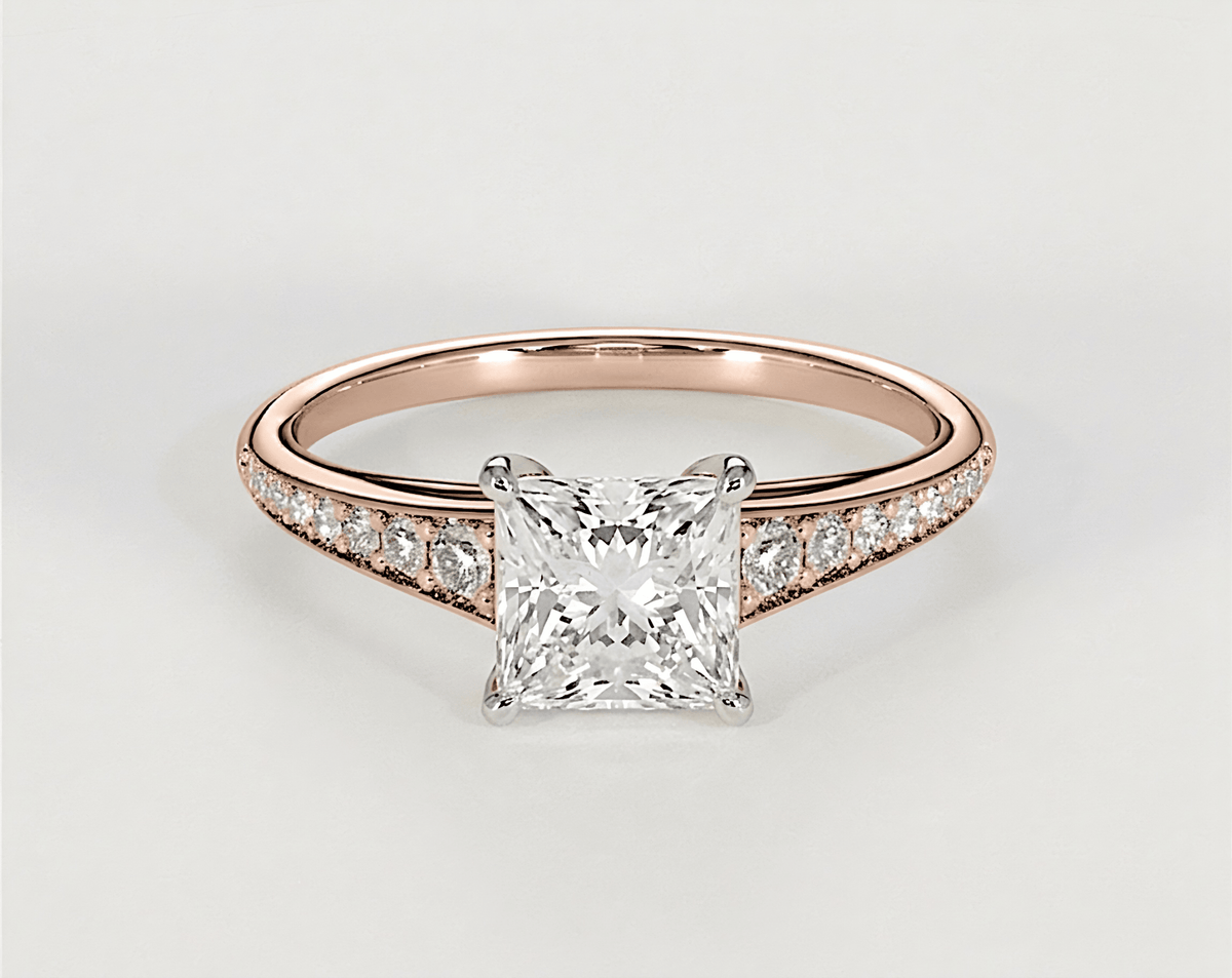Edith - Princess - Engagement Rings - Ramzi & Co.®