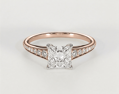Edith - Princess - Engagement Rings - Ramzi & Co.®